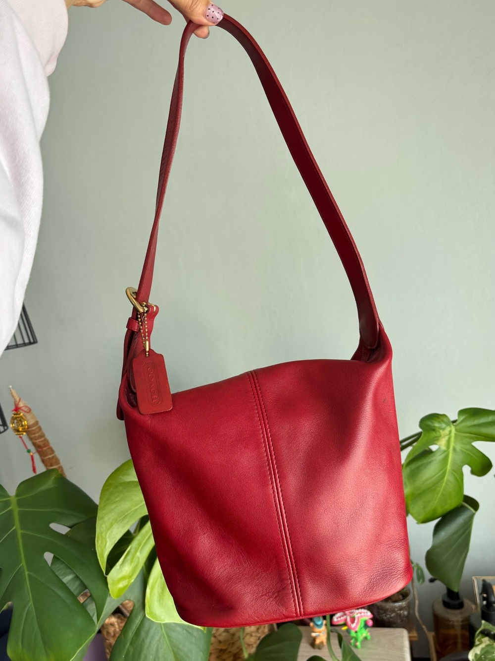 Vintage Mini SoHo Bucket Bag Vintage Coach #4148